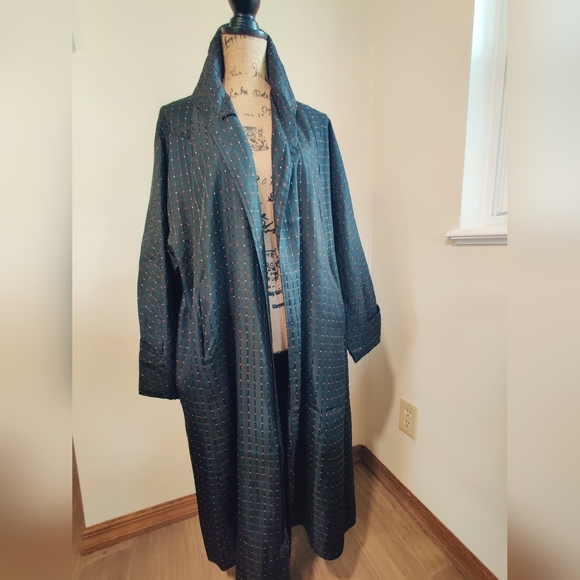 Weather Resistant Coat, London, Fog Detachable Hooded Hat, Belt Tie Vintage - Picture 13 of 17